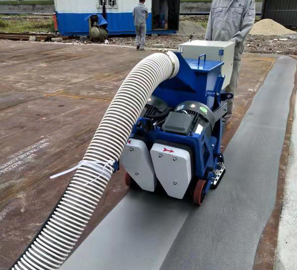移動式鋼板拋丸機